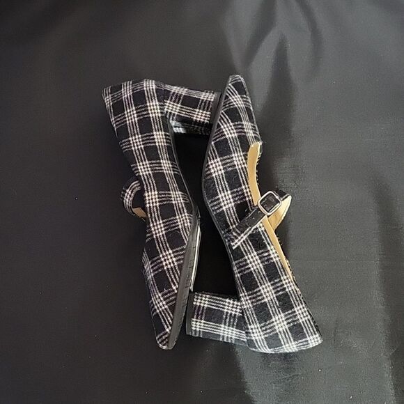 ALEX MARIE BLOCK MARIE JANE ADJUSTABLE BUCK STRAPS CLOUSURE POINTED TOE SHOES - Picture 6 of 16